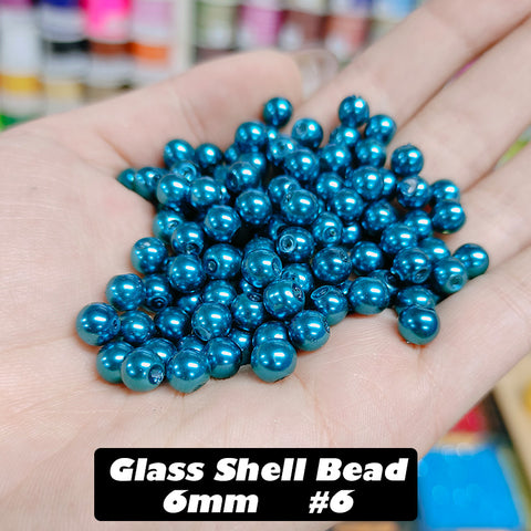 BOGO Glass Shell Beads