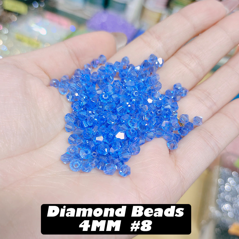 Blue Diamond Beads