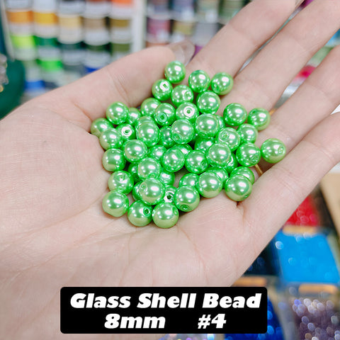 BOGO Glass Shell Beads