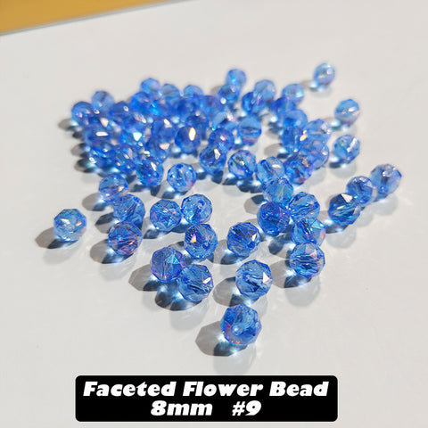 Faceted Flower Bead