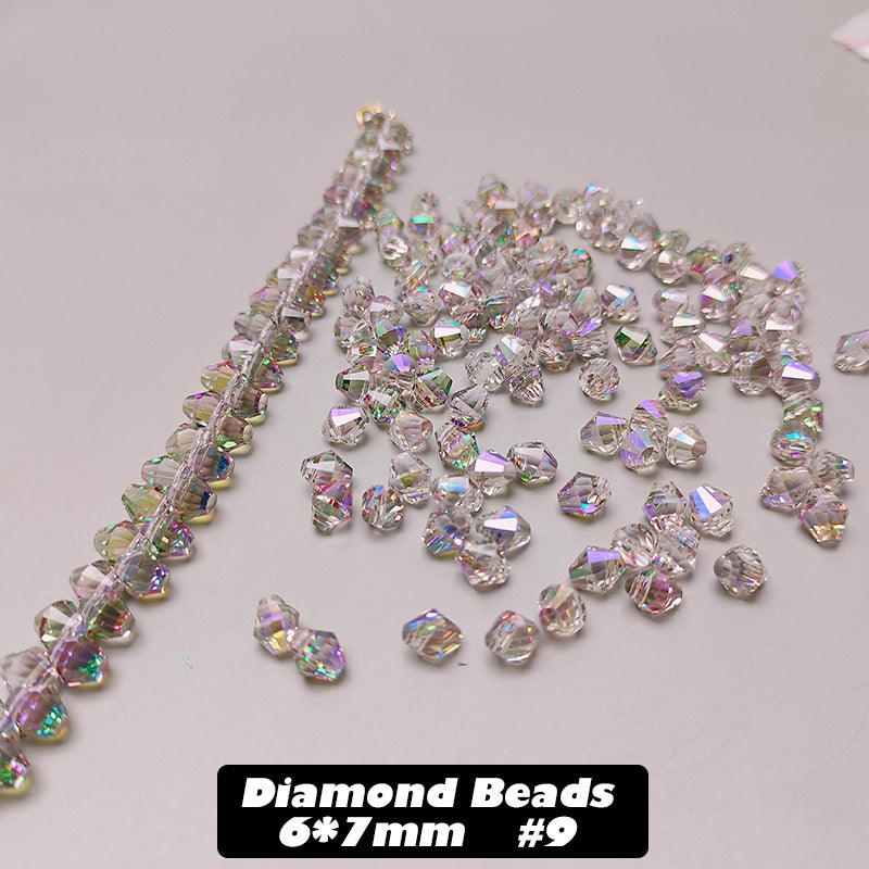Helado de perlas de diamante